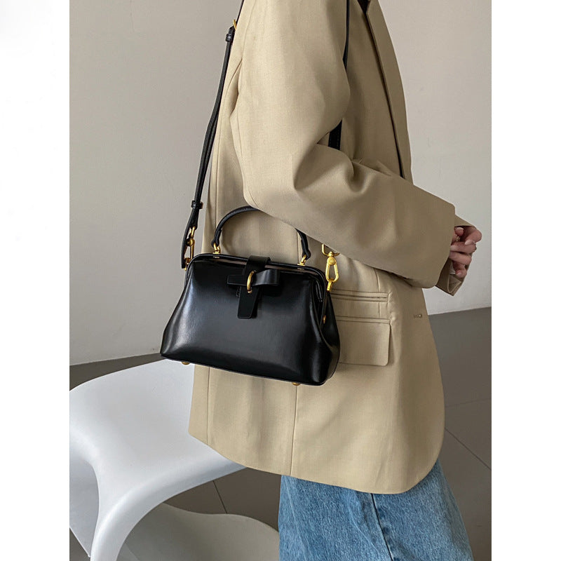 Bags-Affordable Luxury Fashion Cowhide Handbag Women - adritiX