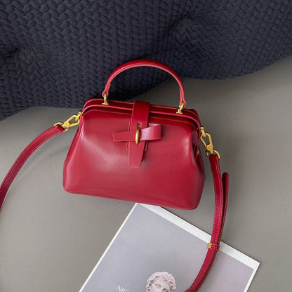 Bags-Affordable Luxury Fashion Cowhide Handbag Women - adritiX