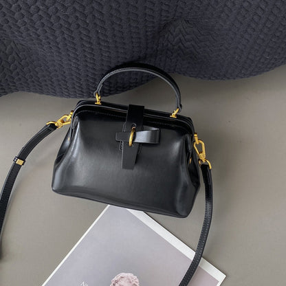 Bags-Affordable Luxury Fashion Cowhide Handbag Women - adritiX