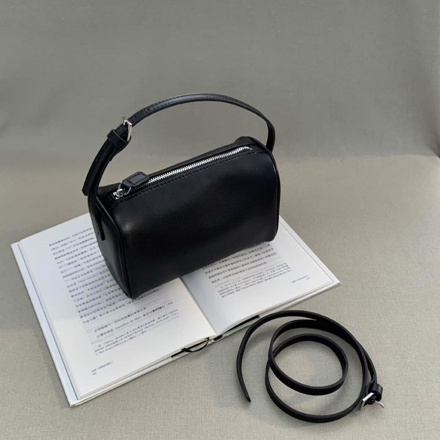 Suede Underarm Mini Small Handbag - adritiX
