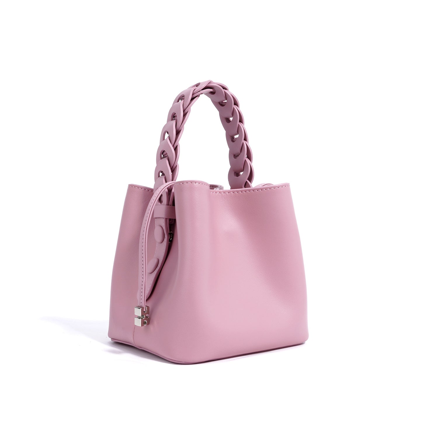 Bags-Hand-woven Fashion Mini Cross Body Bucket Bag - adritiX