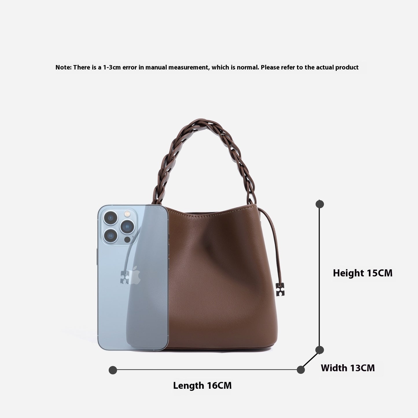 Bags-Hand-woven Fashion Mini Cross Body Bucket Bag - adritiX
