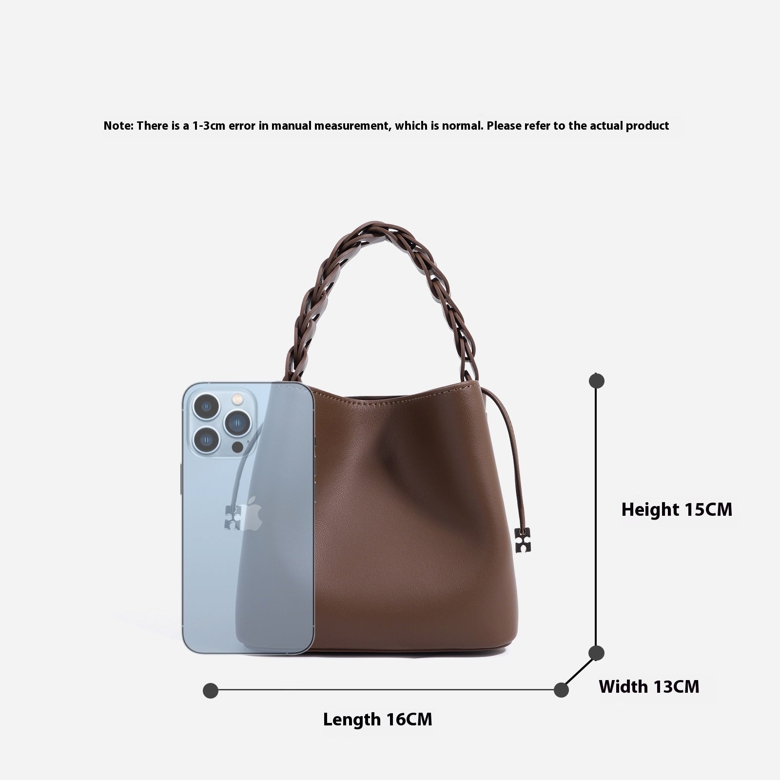 Bags-Hand-woven Fashion Mini Cross Body Bucket Bag - adritiX
