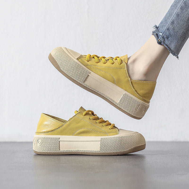 Shoes-Thick Bottom Casual Sneakers For Women - adritiX