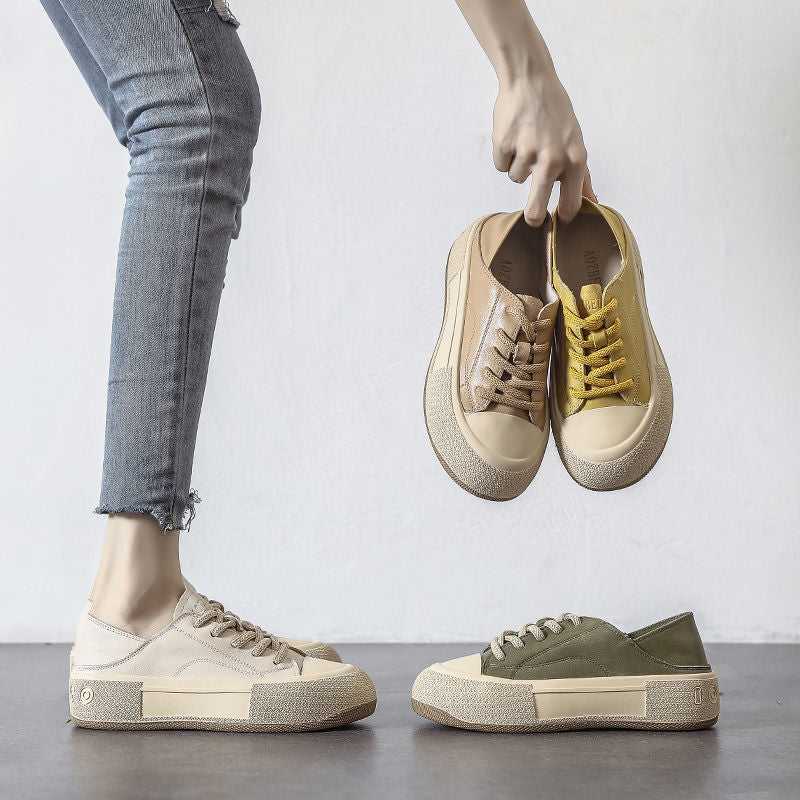 Shoes-Thick Bottom Casual Sneakers For Women - adritiX