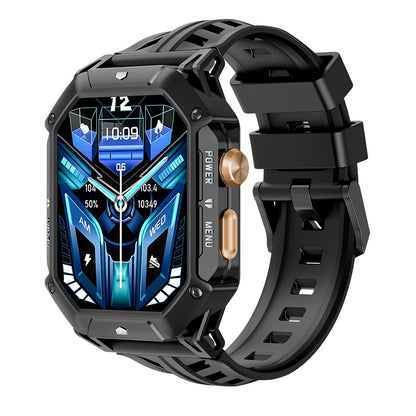 Smart Watch Bluetooth Calling Voice Assistant Gas Compass Sports Watch - adritiX