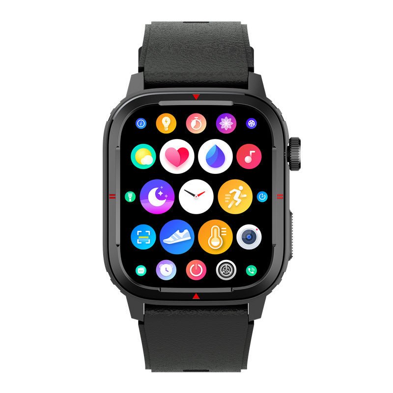 Watch Bluetooth Call Body Temperature Heart Rate Blood Oxygen - adritiX