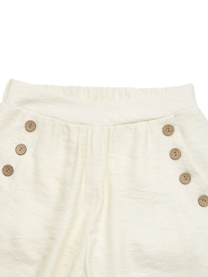 Wide Leg Pants with Pockets - adritiX